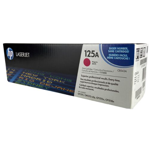 Picture of HP CB543A (HP 125A) Magenta Toner Cartridge (1400 Yield)