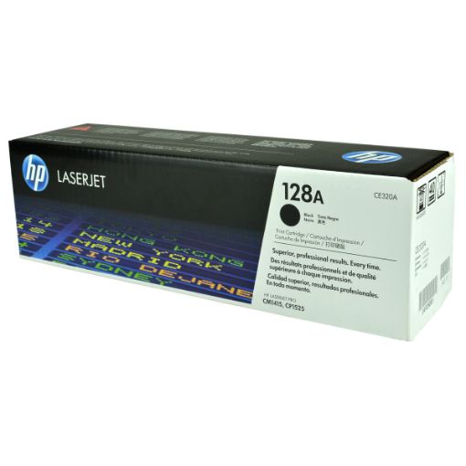 Picture of HP CE320A (HP 128A) Black Colorsphere Print Cartridge (2000 Yield)