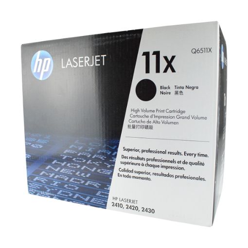 Picture of HP Q6511X (HP 11X) High Yield Black Toner Cartridge (12000 Yield)