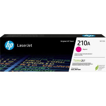 Show details for HP W2103A (HP 210A) Magenta Toner Cartridge (1,800 Yield) Picture of HP W2103A (HP 210A) Magenta Toner Cartridge (1,800 Yield)
