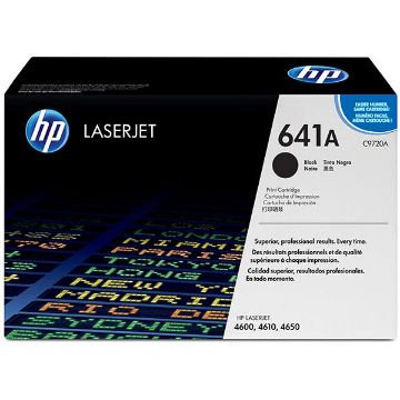 Show details for HP C9720A (HP 641A) Black Toner Cartridge (9000 Yield) Picture of HP C9720A (HP 641A) Black Toner Cartridge (9000 Yield)