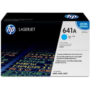 Show details for HP C9721A (HP 641A) Cyan Toner Cartridge (8000 Yield) Picture of HP C9721A (HP 641A) Cyan Toner Cartridge (8000 Yield)