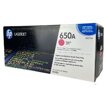 Show details for HP CE273A (HP 650A) Magenta Laser Toner Cartridge (15000 Yield) Picture of HP CE273A (HP 650A) Magenta Laser Toner Cartridge (15000 Yield)