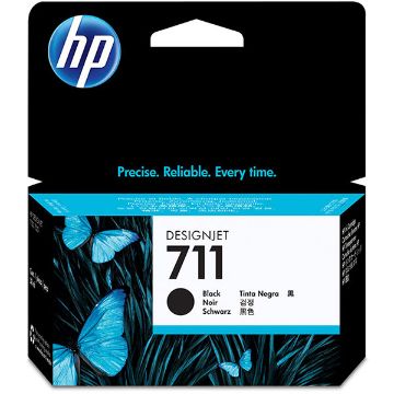 Show details for HP CZ129A (HP 711) Black Inkjet Cartridge (38 Yield) Picture of HP CZ129A (HP 711) Black Inkjet Cartridge (38 Yield)