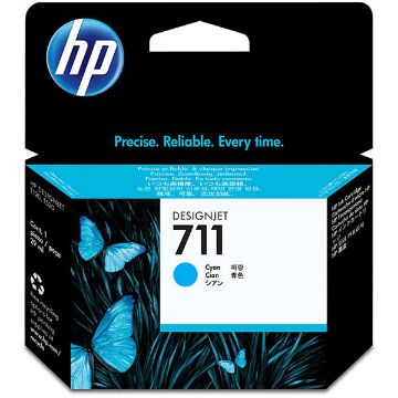 Show details for HP CZ130A (HP 711A) Cyan Inkjet Cartridge (150 ml) Picture of HP CZ130A (HP 711A) Cyan Inkjet Cartridge (150 ml)