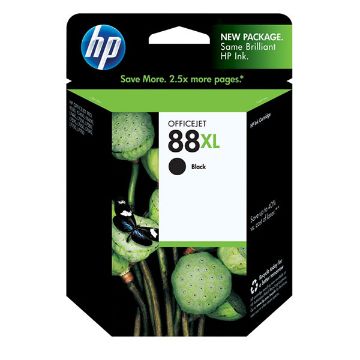 Show details for HP C9396AN (HP 88XL) High Yield Black Inkjet Cartridge (2450 Yield) Picture of HP C9396AN (HP 88XL) High Yield Black Inkjet Cartridge (2450 Yield)