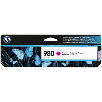Show details for HP D8J08A (HP 980) Magenta Ink Cartridge (6600 Yield) Picture of HP D8J08A (HP 980) Magenta Ink Cartridge (6600 Yield)