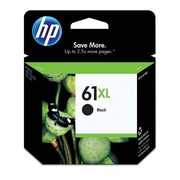 Show details for HP CH563WN (HP 61XL) High Yield Black Ink Cartridge (480 Yield) Picture of HP CH563WN (HP 61XL) High Yield Black Ink Cartridge (480 Yield)