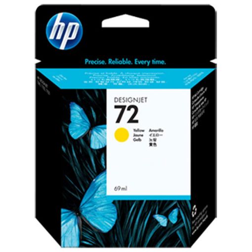 Picture of HP C9400A (HP 72) Yellow Inkjet Cartridge (69 Yield)