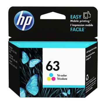 Show details for HP F6U61AN (HP 63) Tri-Color Ink Cartridge (165 Yield) Picture of HP F6U61AN (HP 63) Tri-Color Ink Cartridge (165 Yield)