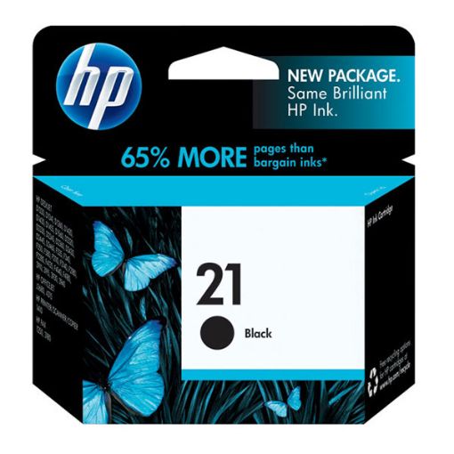 Picture of HP C9351AN (HP 21) Black Inkjet Cartridge (190 Yield)