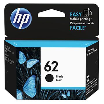 Show details for HP C2P04AN (HP 62) Black Ink Cartridge (200 Yield) Picture of HP C2P04AN (HP 62) Black Ink Cartridge (200 Yield)
