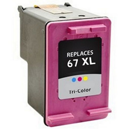 Picture of HP 3YM58AN (HP 67X) Color Inkjet Cartridge (200 Yield)