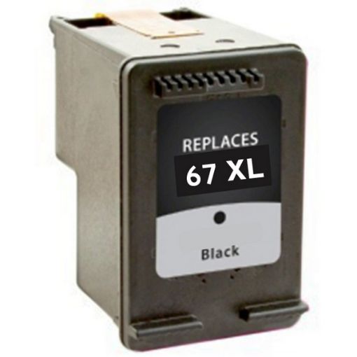 Picture of HP 3YM57AN (HP 67X) Black Inkjet Cartridge (120 Yield)