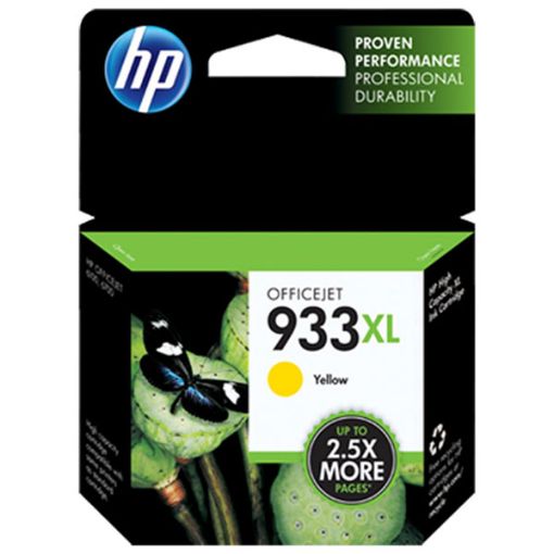 Picture of HP CN056AN (HP 933XL) High Yield Yellow Inkjet Cartridge (825 Yield)