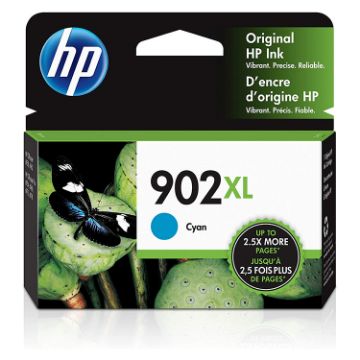 Show details for HP T6M02AN (HP 902XL) High Yield Cyan Inkjet Cartridge (825 Yield) Picture of HP T6M02AN (HP 902XL) High Yield Cyan Inkjet Cartridge (825 Yield)