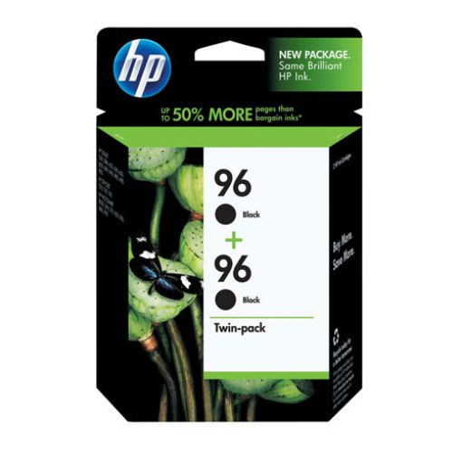 Picture of HP C9348FN (HP 96) Black Print Cartridge (2 pack) (165 Yield)