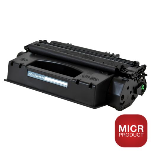 Picture of Compatible MICR Q5949X (HP 49X) High Yield Black Toner Cartridge (6000 Yield)