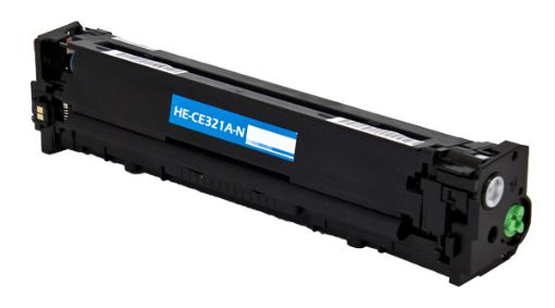 Picture of Remanufactured CE321A (HP 128A) Cyan Colorsphere Print Cartridge (1300 Yield)