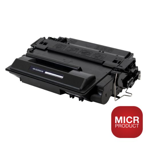 Picture of Compatible MICR CE255A (HP 55A) Black Toner Cartridge (6000 Yield)