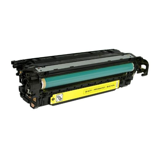 Picture of Compatible CE252A (HP 504A) Yellow Toner Cartridge (7000 Yield)