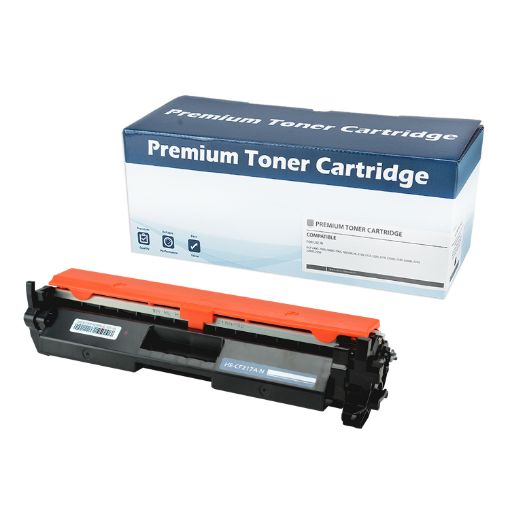 Picture of Compatible CF217A (HP 17A) Black Toner Cartridge (1600 Yield)