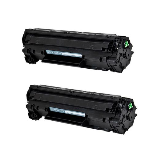 Picture of Compatible CF283AD (HP 83A) Black Toner Cartridges (2 pack) (3,000 Yield)