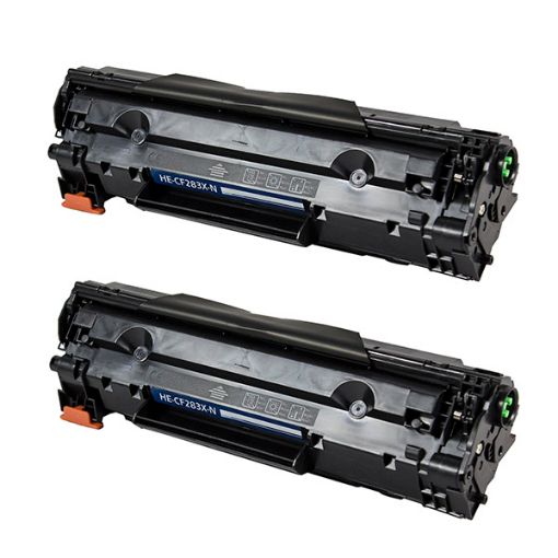 Picture of Compatible CF283XD (HP 83X) High Yield Black Toner Cartridges (2 pack) (5,000 Yield)