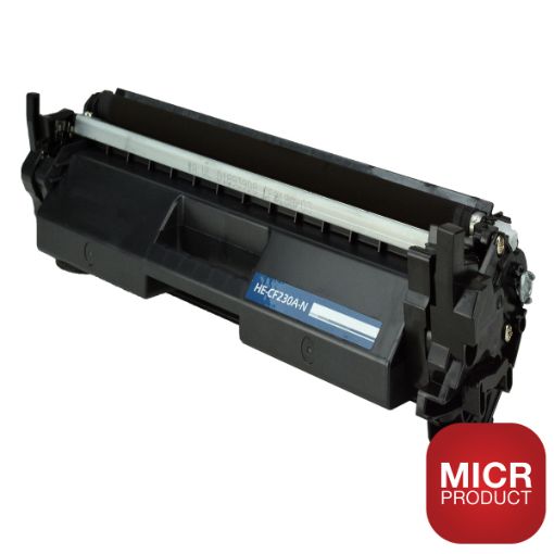 Picture of Compatible MICR CF230A (HP 30A) Black Toner Cartridge (1600 Yield)