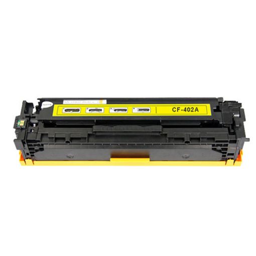 Picture of Compatible CF402A (HP 201A) Yellow Toner Cartridge (1400 Yield)