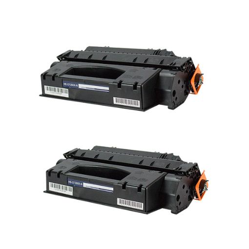 Picture of Compatible CF280XD (HP 80X) High Yield Black Toner Cartridges (2 pack) (5,120 Yield)