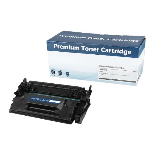 Picture of Compatible CF226A (HP 26A) Black Toner Cartridge (3100 Yield)