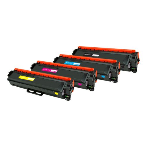 Picture of Compatible CF410X, CF411X, CF412X, CF413X (HP 410X) Black, Cyan, Magenta, Yellow Toner Cartridges (4 pack) (6500 x 4 Yield)