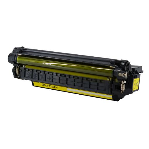 Picture of Compatible CF472X (HP 657X) High Yield Yellow Toner Cartridge (23000 Yield)