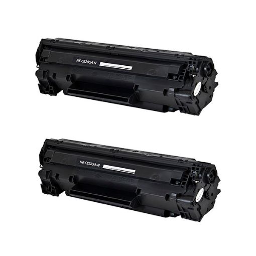 Picture of Compatible CE285AD (HP 85A) Black Toner Cartridges (2 pack) (3,200 Yield)