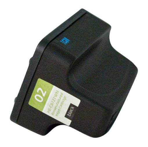 Picture of Remanufactured C8721WN (HP 02) Black Inkjet Cartridge (660 Yield)