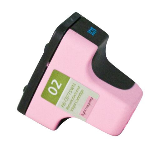 Picture of Remanufactured C8775WN (HP 02) Light Magenta Inkjet Cartridge (500 Yield)