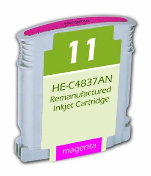 Show details for Remanufactured C4837A (HP 11) Magenta Ink Cartridge (1750 Yield) Picture of Remanufactured C4837A (HP 11) Magenta Ink Cartridge (1750 Yield)