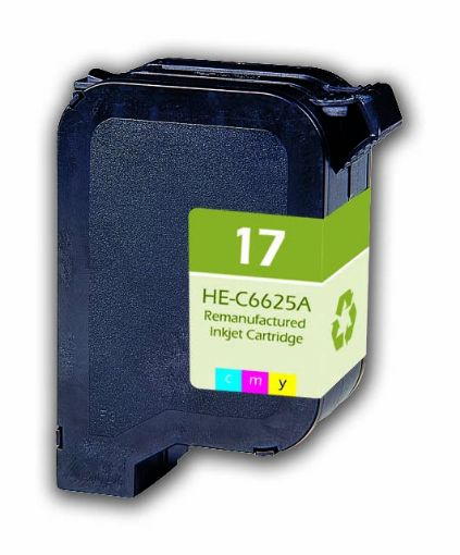 Picture of Remanufactured C6625A (HP 17) Tri-Color Print Cartridge (480 Yield)