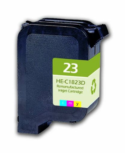 Picture of Remanufactured C1823D (HP 23) Color Inkjet Cartridge