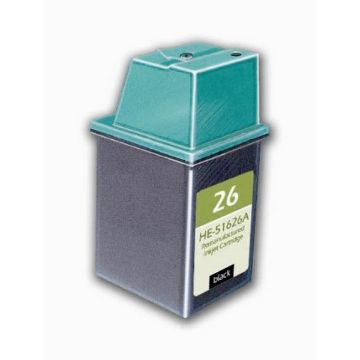 Show details for Remanufactured 51626A (HP 26) Black Inkjet Cartridge (795 Yield) Picture of Remanufactured 51626A (HP 26) Black Inkjet Cartridge (795 Yield)