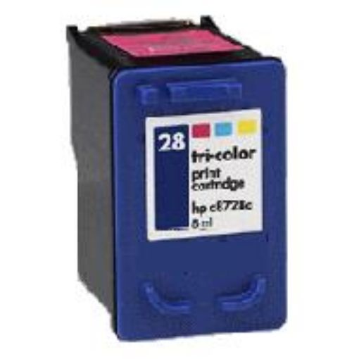 Picture of Remanufactured C8728AN (HP 28) Tri-Color Inkjet Cartridge (7000 Yield)