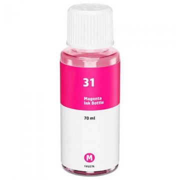 Show details for Compatible 1VU27AN (HP 31) Magenta Ink Bottle (8000 Yield) Picture of Compatible 1VU27AN (HP 31) Magenta Ink Bottle (8000 Yield)