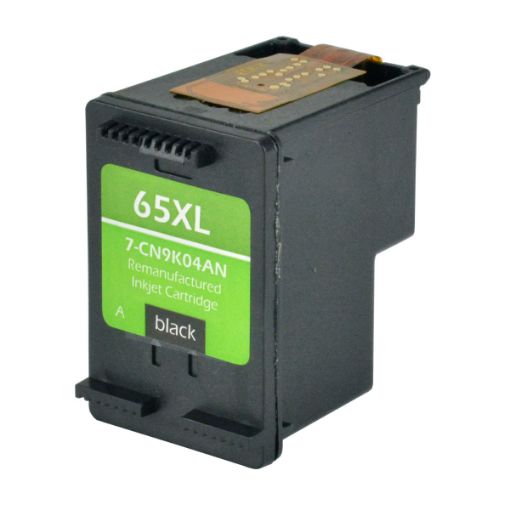 Picture of Remanufactured N9K04AN (HP 65XL) High Yield Black Inkjet Cartridge (330 Yield)