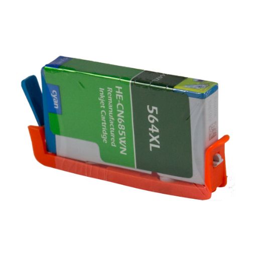 Picture of Remanufactured CB323WN (HP 564XL) High Yield Cyan Inkjet Cartridge (750 Yield) With SCC Chip