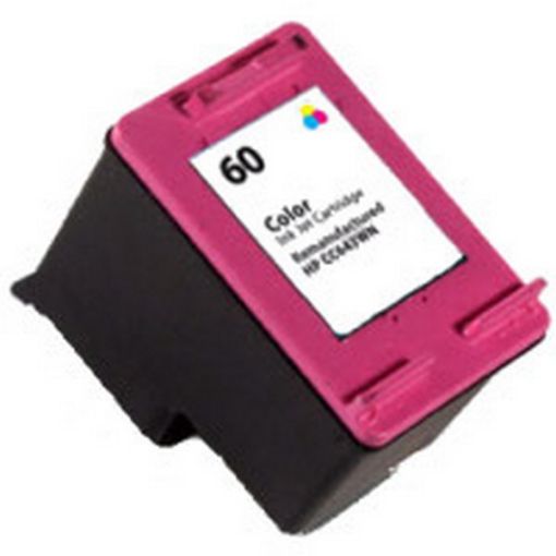 Picture of Remanufactured CC643WN (HP 60) High Yield Tri-color Inkjet Cartridge (825 Yield)