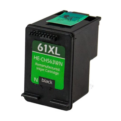 Picture of Remanufactured CH563WN (HP 61XL) High Yield Black Ink Cartridge (480 Yield)