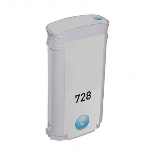 Picture of Remanufactured F9J67A (HP 728) Cyan Ink Cartridge (130-ml)