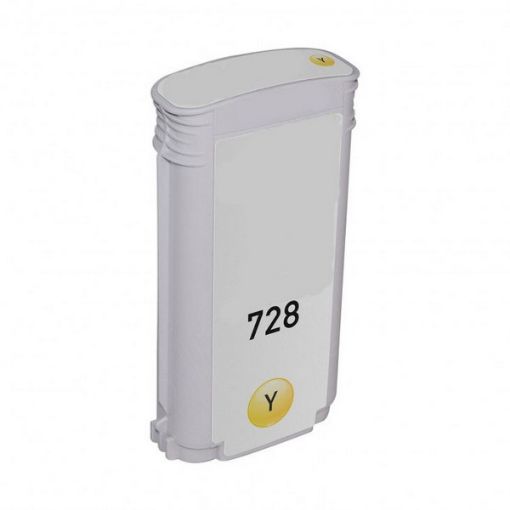 Picture of Remanufactured F9J65A (HP 728) Yellow Ink Cartridge (130-ml)