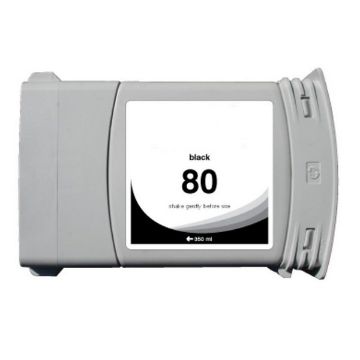 Show details for Remanufactured C4871A (HP 80XL) Black Inkjet Cartridge Picture of Remanufactured C4871A (HP 80XL) Black Inkjet Cartridge